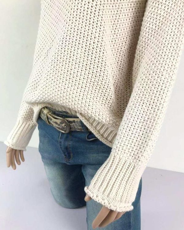 The Best Elegant Sweater Pullovers Women Autumn Winter Warm Lose Pullovers Online - Takalr