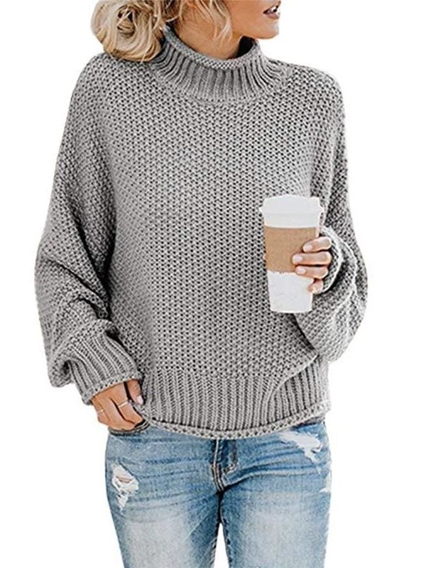 The Best Elegant Sweater Pullovers Women Autumn Winter Warm Lose Pullovers Online - Takalr