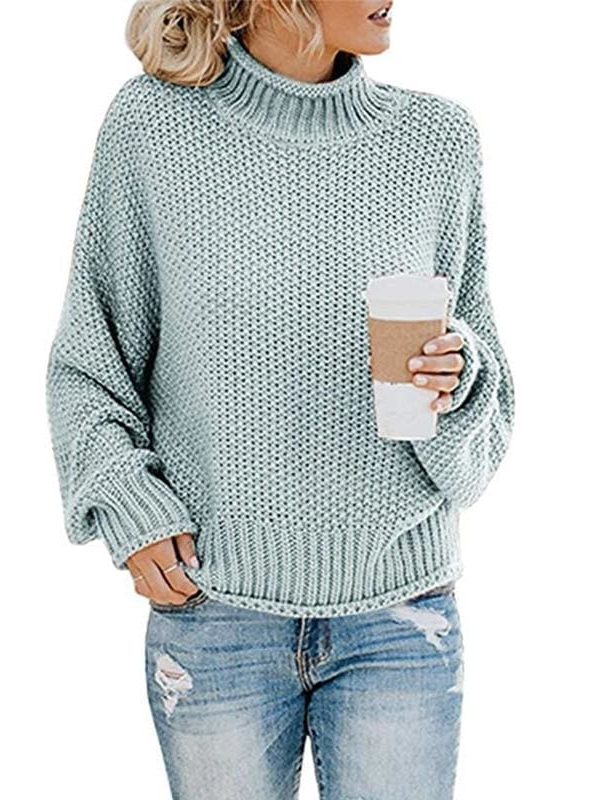 The Best Elegant Sweater Pullovers Women Autumn Winter Warm Lose Pullovers Online - Takalr