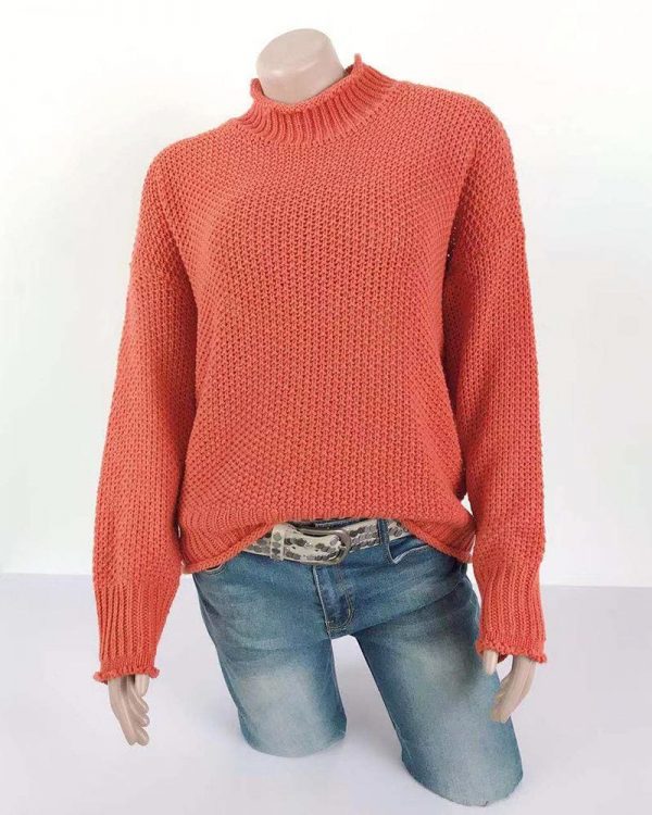 The Best Elegant Sweater Pullovers Women Autumn Winter Warm Lose Pullovers Online - Takalr