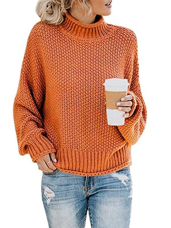 The Best Elegant Sweater Pullovers Women Autumn Winter Warm Lose Pullovers Online - Takalr