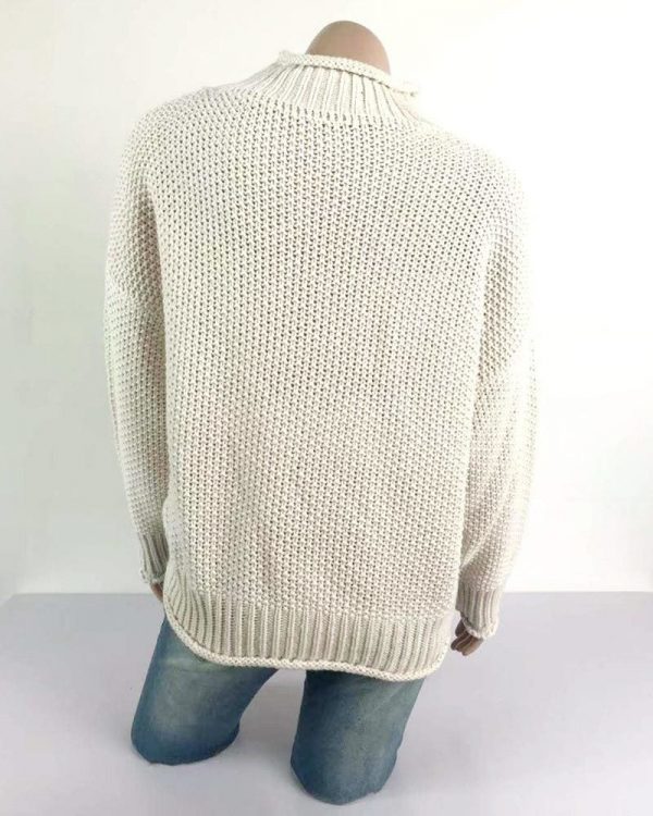 The Best Elegant Sweater Pullovers Women Autumn Winter Warm Lose Pullovers Online - Takalr