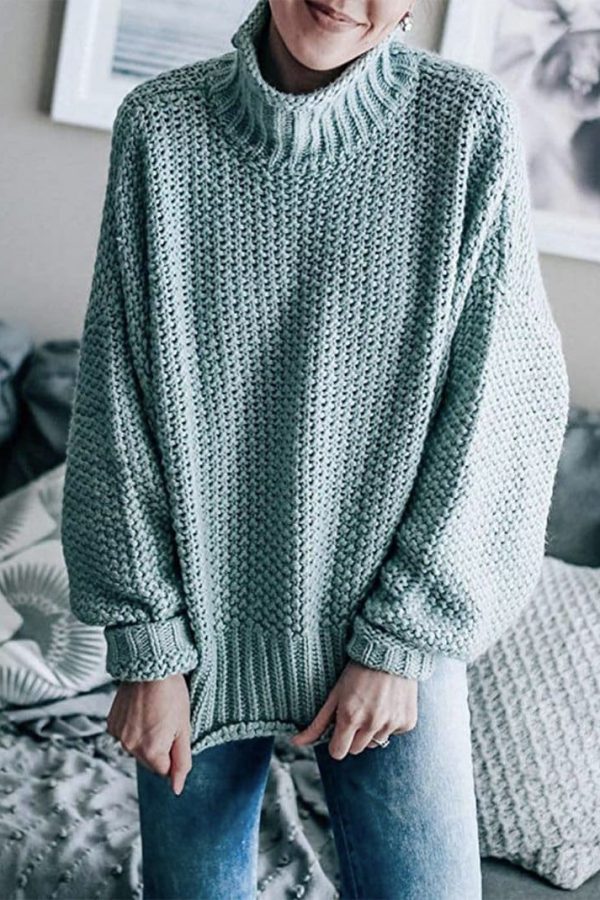 The Best Elegant Sweater Pullovers Women Autumn Winter Warm Lose Pullovers Online - Takalr