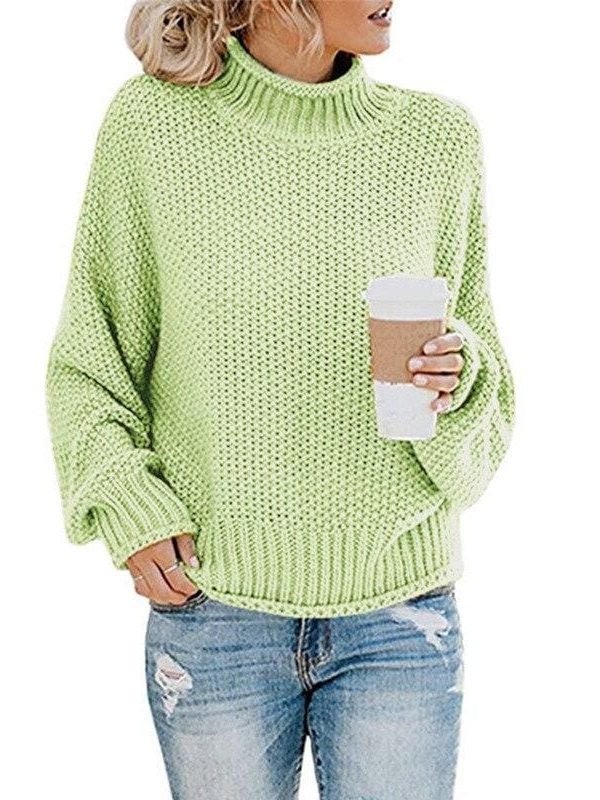 The Best Elegant Sweater Pullovers Women Autumn Winter Warm Lose Pullovers Online - Takalr