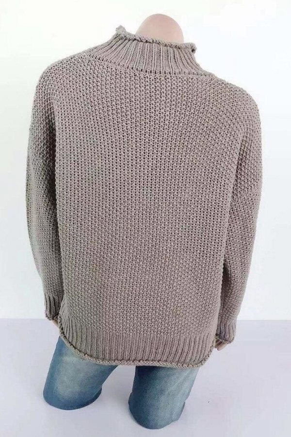 The Best Elegant Sweater Pullovers Women Autumn Winter Warm Lose Pullovers Online - Takalr