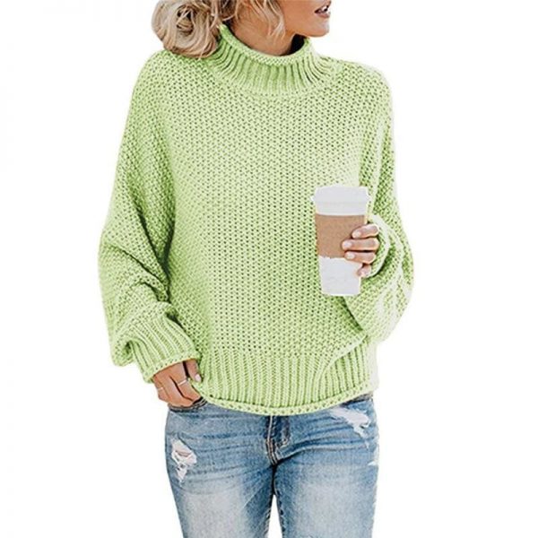 The Best Elegant Sweater Pullovers Women Autumn Winter Warm Lose Pullovers Online - Takalr