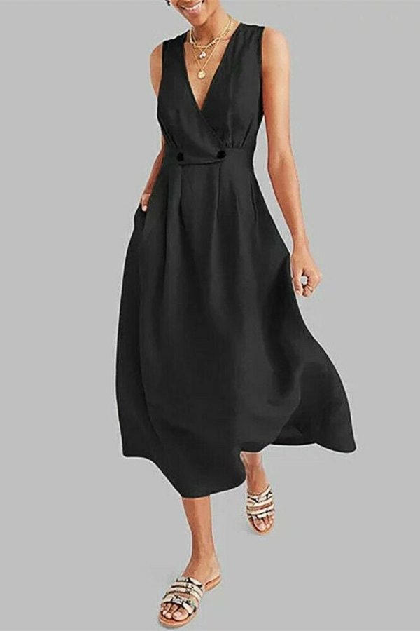 The Best Elegant Women Ladies Summer Boho Dress Evening Party Beach Dresses Sundress Online - Takalr