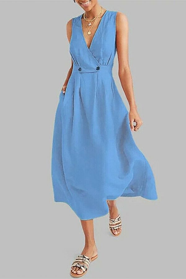 The Best Elegant Women Ladies Summer Boho Dress Evening Party Beach Dresses Sundress Online - Takalr