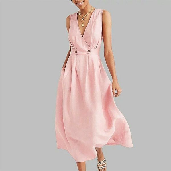 The Best Elegant Women Ladies Summer Boho Dress Evening Party Beach Dresses Sundress Online - Takalr