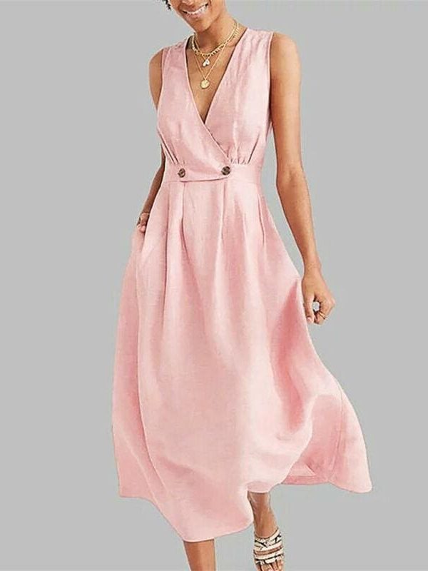 The Best Elegant Women Ladies Summer Boho Dress Evening Party Beach Dresses Sundress Online - Takalr