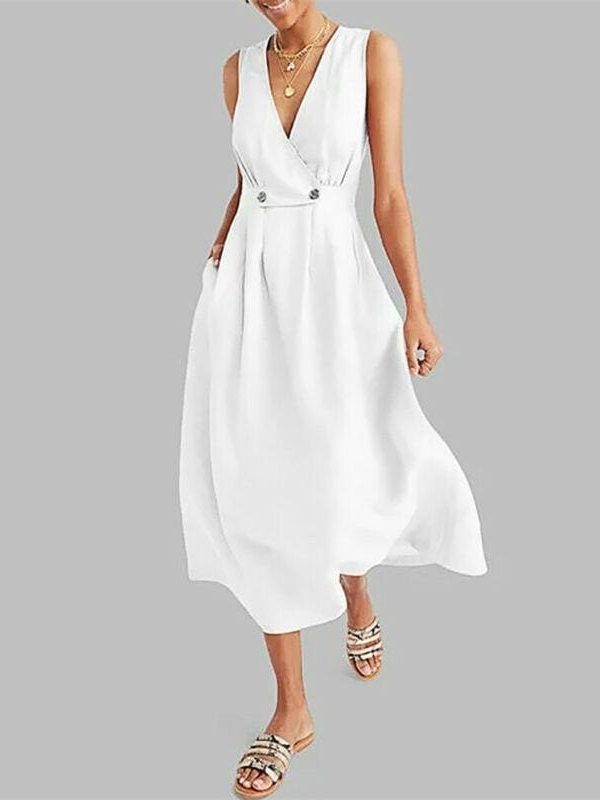 The Best Elegant Women Ladies Summer Boho Dress Evening Party Beach Dresses Sundress Online - Takalr