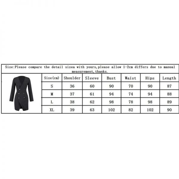 The Best Elegant Women's Office OL Dress Fashion Bodycon Long Sleeve Button Formal Dress Online - Takalr