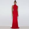 The Best Elegant Women's Sexy Convertible Multi Way Wrap Bodycon Bridesmaid Formal Long Dress Online - Takalr