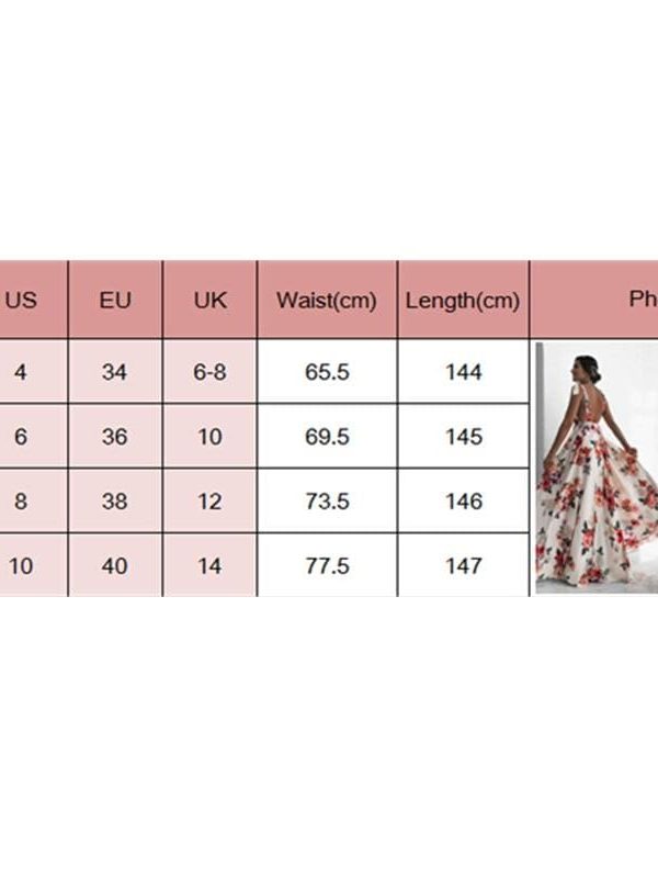 The Best Fashion Floral Dress Women Summer Sleeveless V-Neck Backless Vintage Long Boho Party Casual Loose Beach Sundress Online - Takalr