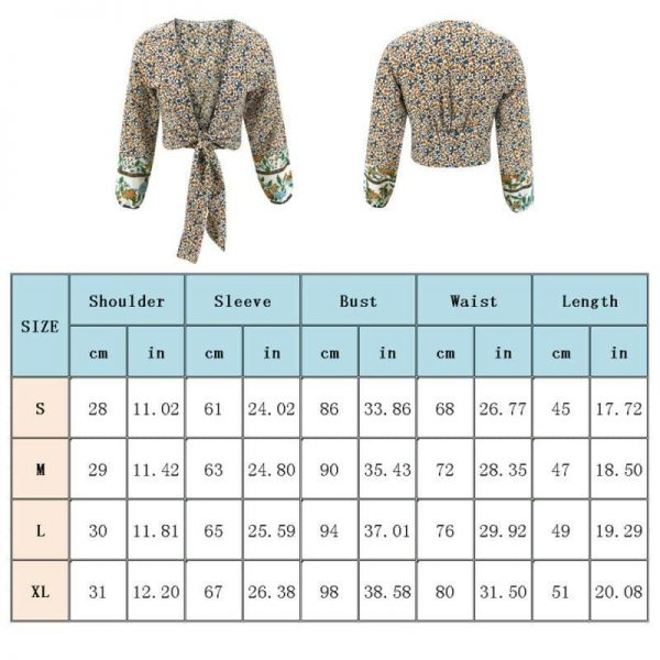 The Best Fashion Spring Women Long Sleeve Floral Cropped Cardigan Blouse Bolero Shrug Casual Coat Top Shirt Online - Takalr