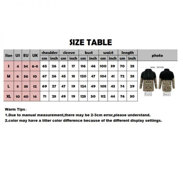 The Best Fashion Women Autumn Winter Hoodie Sweatshirt Leopard Patchwork Jumper Sweater Hooded Pullover Coat Tops Online - Takalr