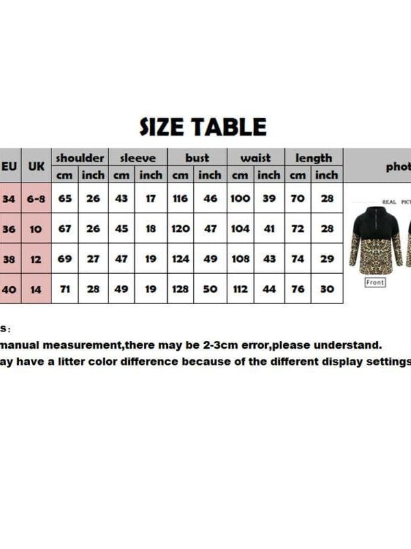 The Best Fashion Women Autumn Winter Hoodie Sweatshirt Leopard Patchwork Jumper Sweater Hooded Pullover Coat Tops Online - Takalr