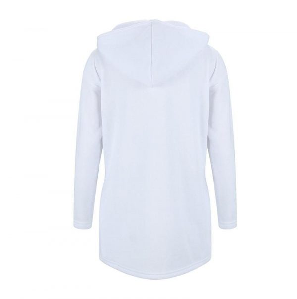 The Best Fashion Women Autumn Winter Top Long Sleeve Hooded Sweatshirt Ladies Casual White Hoodies Outwear Online - Takalr