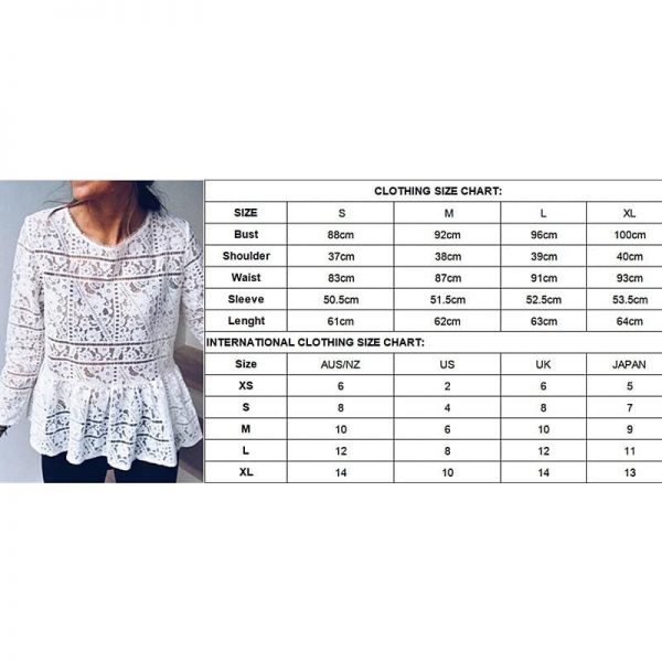 The Best Fashion Women Boho Beach Holiday Summer Loose Casual Chiffon Lace Ruffled Embroider White Tops Femme Ladies Mesh Blouse Online - Takalr