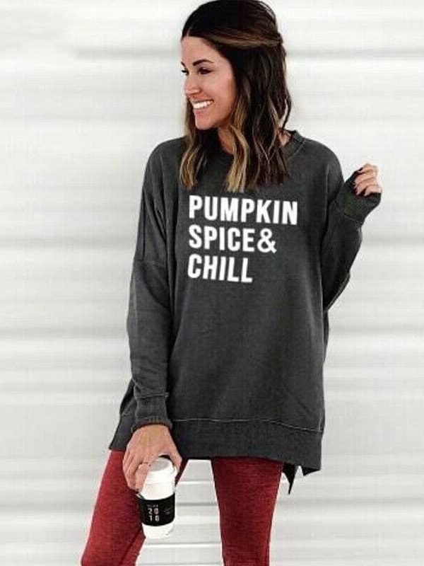 The Best Fashion Women Hoodie Casual Sweatshirt Ladies Pumpkin Print Autumn Winter Jumper Coat Loose Pullover Tops Online - Takalr