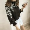 The Best Fashion Women Ladies Long Sleeve Printed Embroidery Casual Blouse Tops Holiday Summer Office Work Shirt Plus Size Online - Takalr