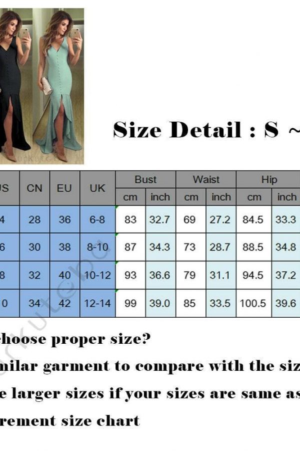 The Best Fashion Women Ladies Sexy Split Sleeveless V-Neck Formal Party Ball Prom Bridesmaid Solid Casual Slim Dress Online - Takalr