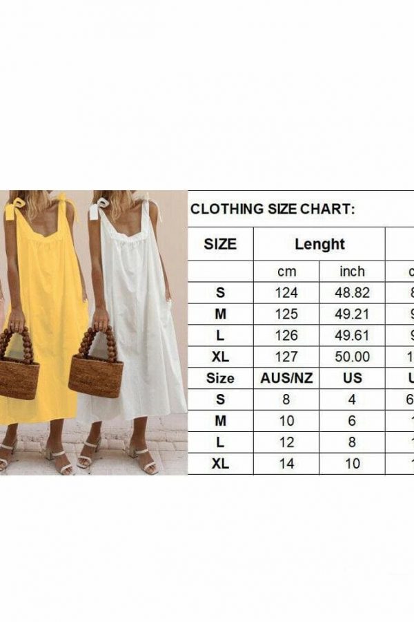 The Best Fashion Women Ladies Summer Boho Holiday Strappy Floral Long Dress Sleeveless Casual Loose Party Beach Sundress New Online - Takalr