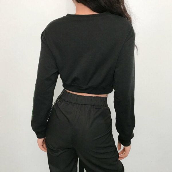 The Best Fashion Women Lady Hoodies Sweatshirt Crop Top Long Sleeve Jumper Hooded Hip Hop Pullover Casual Tops Blouse Online - Takalr