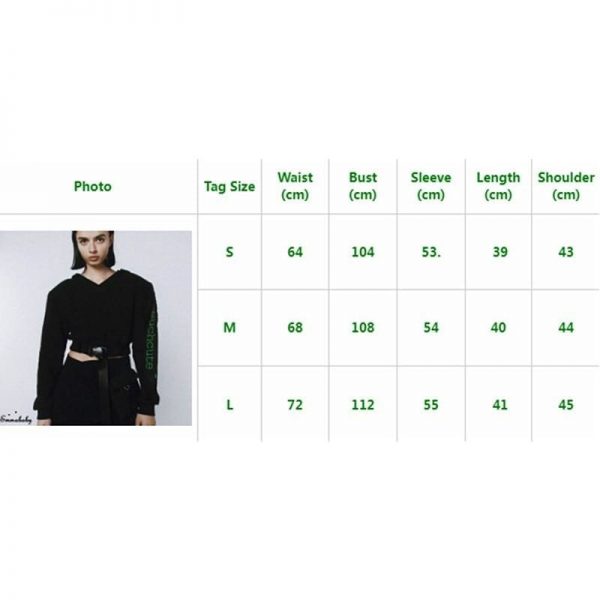 The Best Fashion Women Lady Hoodies Sweatshirt Crop Top Long Sleeve Jumper Hooded Hip Hop Pullover Casual Tops Blouse Online - Takalr