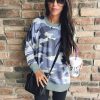 The Best Fashion Women Long Sleeve Baggy Hoodies Pullover Ladies Autumn Winter Casual Top Jumper Camouflage Sweatshirt Hot Online - Takalr