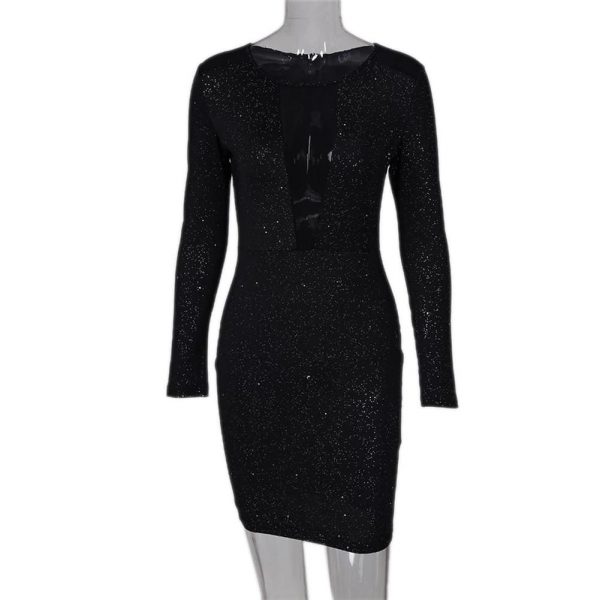 The Best Fashion Women Long Sleeve Bandage Bodycon Dresses ladies Party Evening Clubwear Mini Dress Female vestidos Online - Takalr