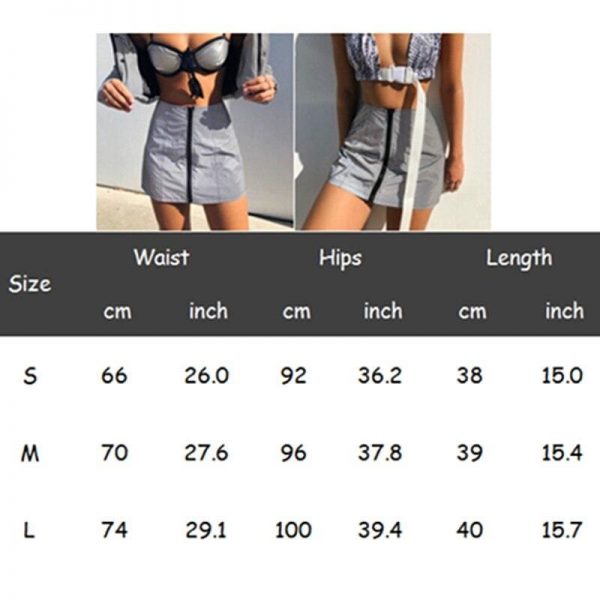 The Best Fashion Women Shiny PU Leather High Waist Slim Skirts Summer Ladies Pencil Skirt Club Party Mini Stretch Skirt Online - Takalr