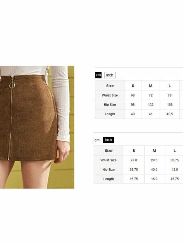 The Best Fashion Women Skirt Sexy Seamless Stretch Tight Sexy Bodycon Mini Skirt Front Zipper Elastic High Waist Short Pencil Skirt Online - Takalr