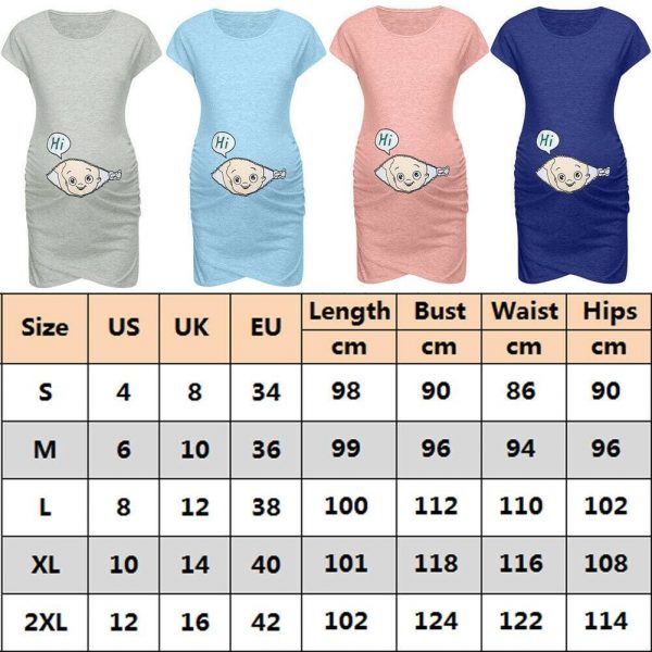 The Best Fashion Women Sleeveless Pregnant Maternity Bodycon Comfy Dress Nursing Pregnancy Breastfeeding Casual Dress Online - Takalr