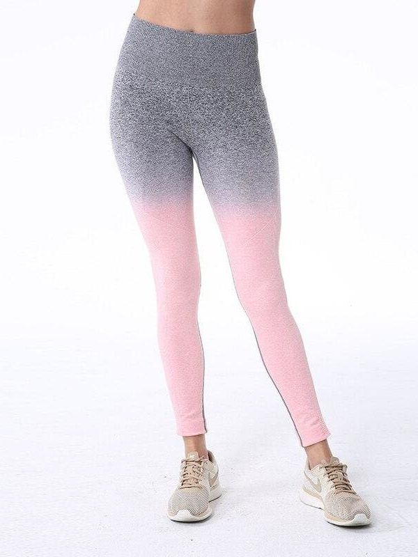 The Best Fashion Women Sport Pants Stretch High Waist Fitness Leggings Running Gym Scrunch Trousers Casual Pants Online - Takalr