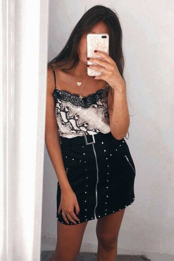 The Best Fashion Women Summer Lace Up Leopard Print Vest 2019 New Female Sleeveless Casual Beach Holiday Tank Tops Shirt Online - Takalr