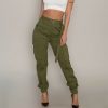 The Best Fashion Women's Camouflage Camo Cargo Army Pants High Waist Hip Hop Harem Joggers Sport Sweatpants Trousers Online - Source Silk