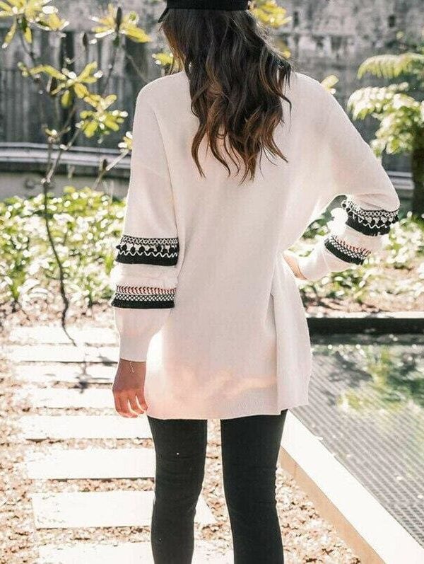 The Best Fashion Women's Knitted Open Cardigan Long Sleeve Tops Jumper Knitwear Lady Casual Sweater Coats Warm Jacket Online - Takalr