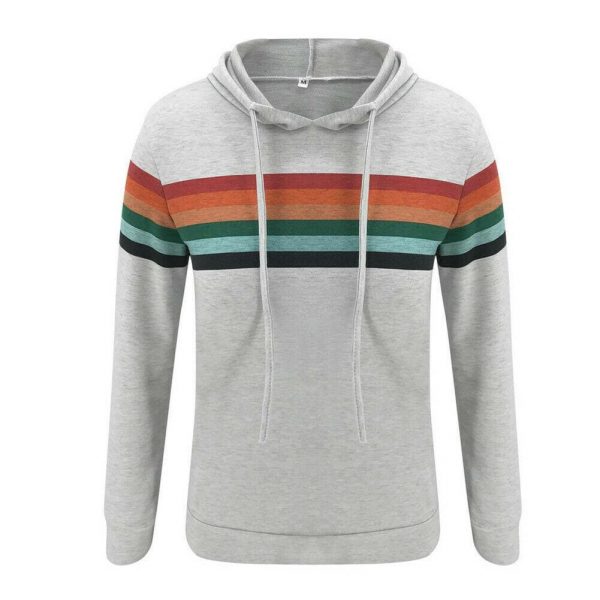 The Best Fashion Women's Ladies Long Sleeve Hoodie Autumn Winter Casual Jumper Hooded Pullover Sweatshirt Tops Outwear Online - Takalr