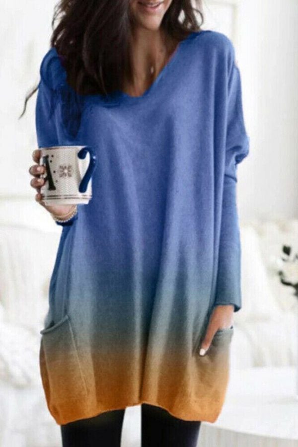 The Best Fashion Women's Long Batwing Sleeve Sweater Baggy Jumper Loose Pullover Hoodie Sweatshirt Tops Blouse Online - Takalr