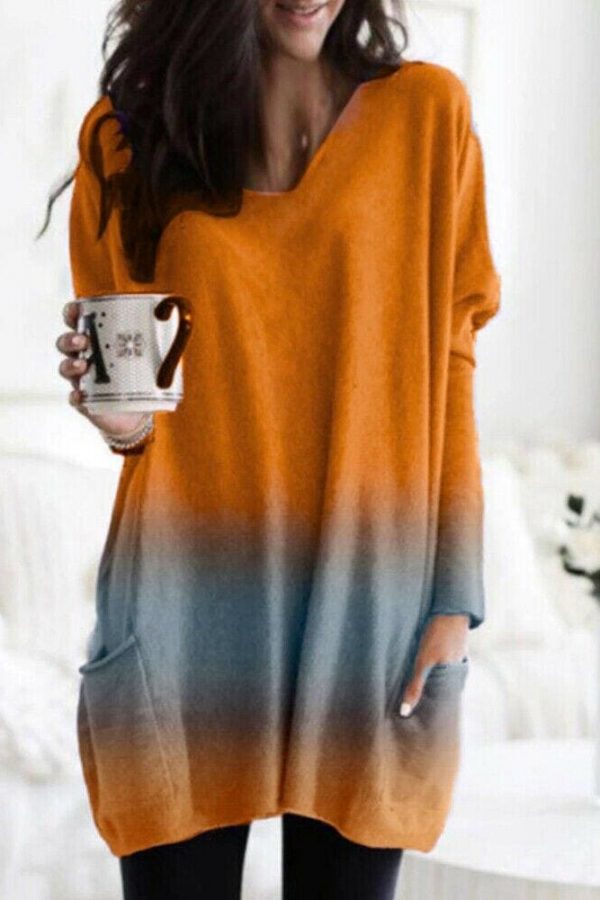 The Best Fashion Women's Long Batwing Sleeve Sweater Baggy Jumper Loose Pullover Hoodie Sweatshirt Tops Blouse Online - Takalr