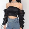 The Best Fashion Women's Off Shoulder Casual Tops Blouse Sexy Ladies Summer Beach Holiday Loose Shirt Blouse Streetwear Online - Takalr