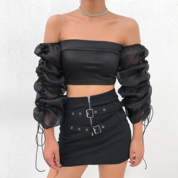 The Best Fashion Women's Off Shoulder Casual Tops Blouse Sexy Ladies Summer Beach Holiday Loose Shirt Blouse Streetwear Online - Takalr