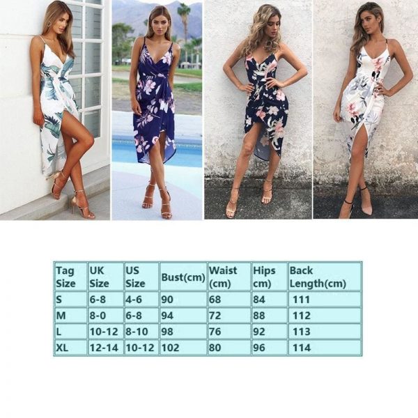 The Best Fashion Women's Summer Bohemian Casual Party Sleeveless V Neck Sexy Beach Dress Sundress Loose Casual Daily Clothes Online - Takalr