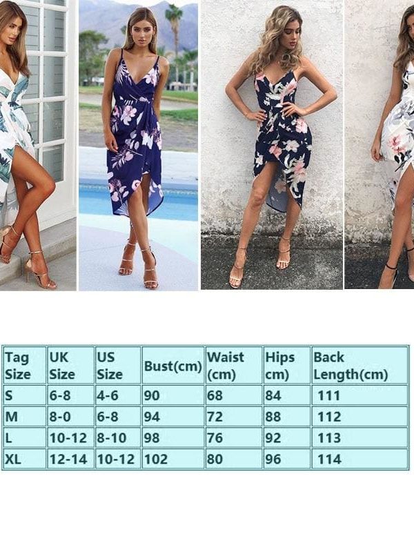 The Best Fashion Women's Summer Bohemian Casual Party Sleeveless V Neck Sexy Beach Dress Sundress Loose Casual Daily Clothes Online - Takalr