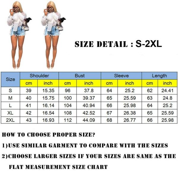 The Best Fashion Women's Summer Chiffon Long Sleeve Bow Shirt Office Lady Loose Casual Blouse Solid Tee Tops Online - Takalr