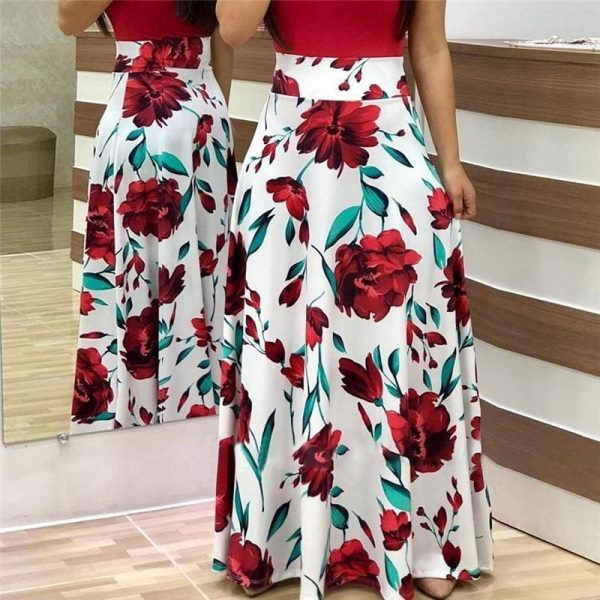 The Best Floral Print Summer Boho Dress Party Dress Long Maxi Dresses Vestidos Online - Source Silk