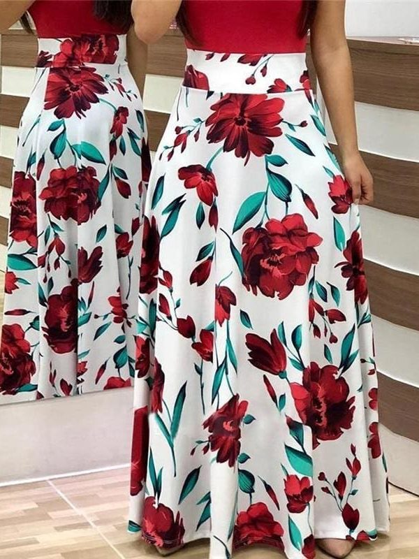 The Best Floral Print Summer Boho Dress Party Dress Long Maxi Dresses Vestidos Online - Source Silk