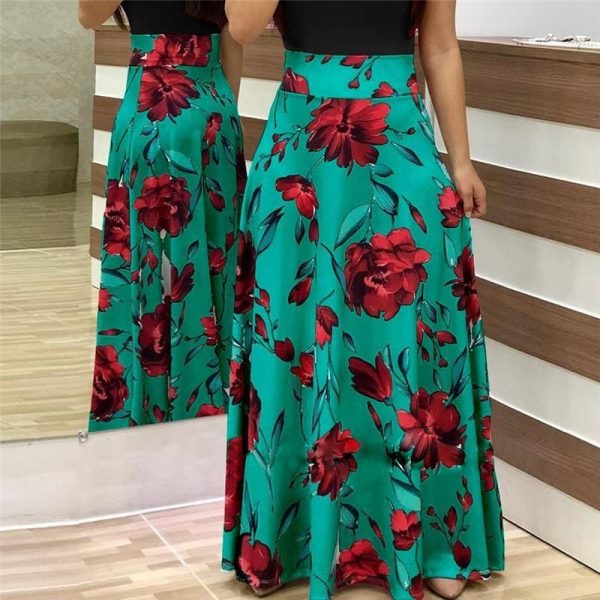 The Best Floral Print Summer Boho Dress Party Dress Long Maxi Dresses Vestidos Online - Source Silk