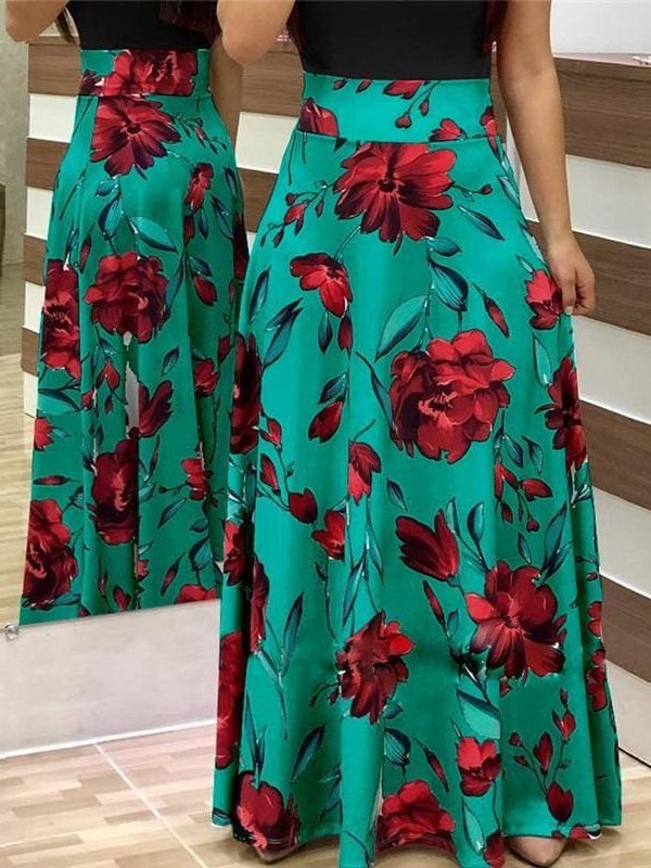 The Best Floral Print Summer Boho Dress Party Dress Long Maxi Dresses Vestidos Online - Source Silk